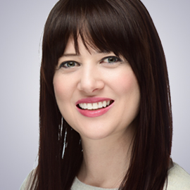 headshot of Nicole Schlanger, Vice President of Gilead Group